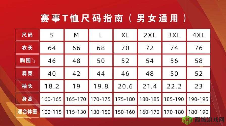 国产尺码与欧洲尺码表 2023 对照一览
