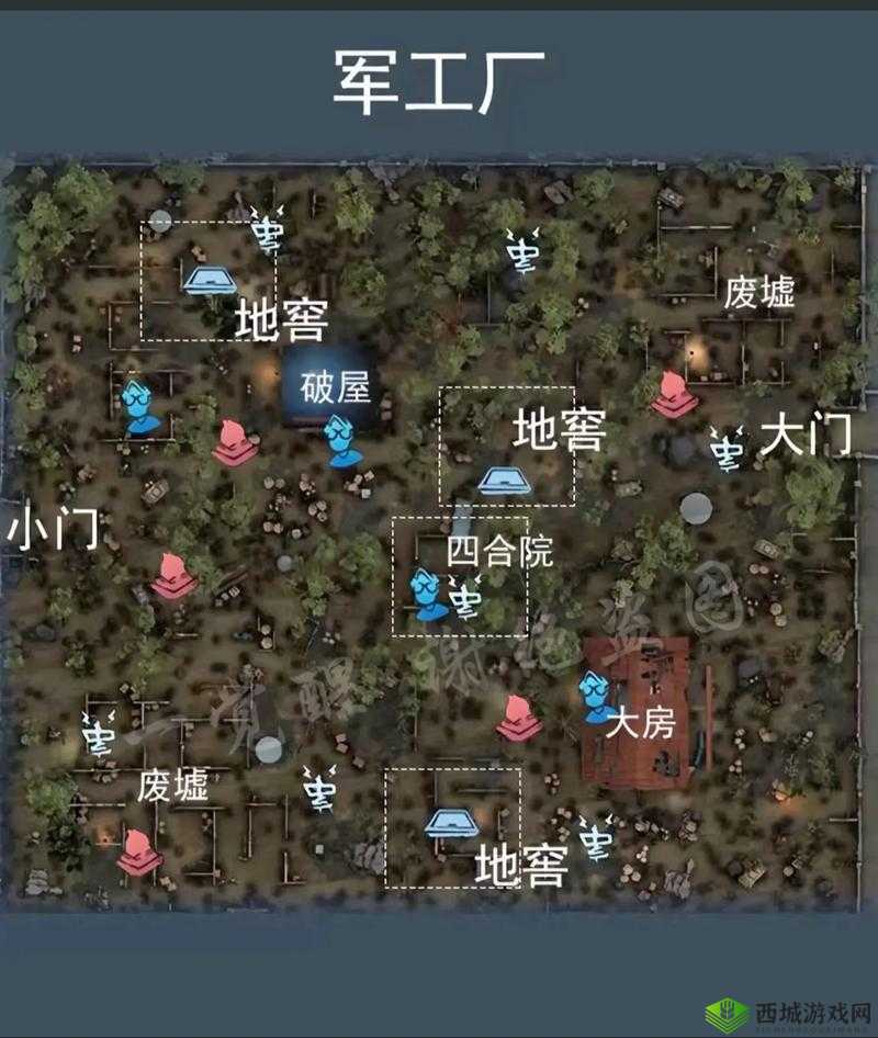 第五人格游戏攻略，全面解析军工地窖刷新位置与寻找技巧