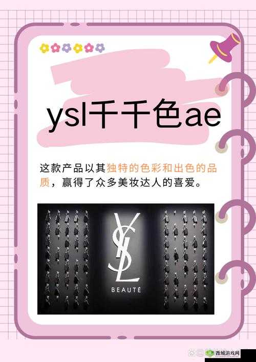 Ysl 千人千色 T9T9 的观看范围：探索其独特魅力所在